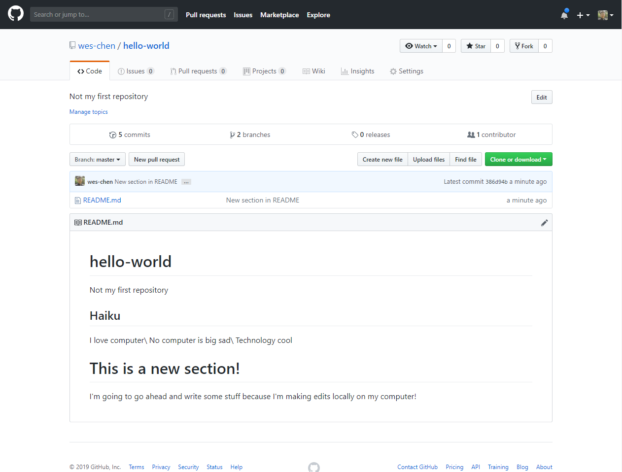 See changes on Github